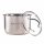 IP stainless steel pot + Glass lid (5,7 l)