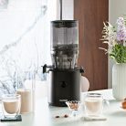 Hurom H320N Premium Slow Juicer (MATT FEKETE) + Juice Biblia