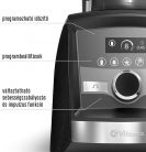 Vitamix Ascent 3500 Turmixgép (rozsdamentes acél)